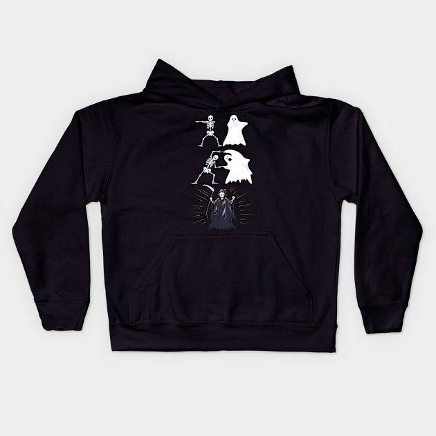 DEADLY FUSION Kids Hoodie by ALFBOCREATIVE